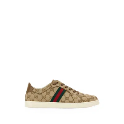 Gucci Stretch Gg Canvas Low-top Sneakers In Multi