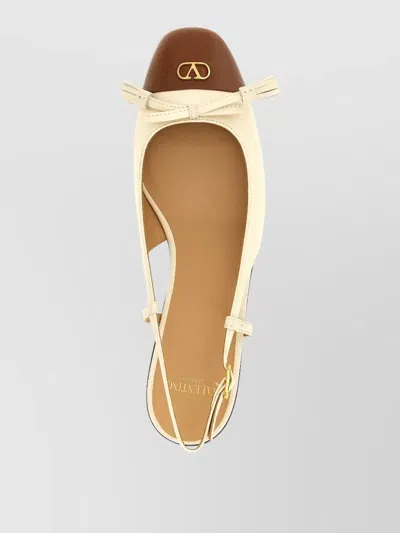 Valentino Valet Du Roi Slingback Ballet Pumps In Multi