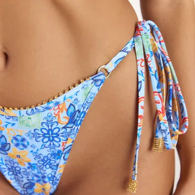 Lounge Blue Print In Multi