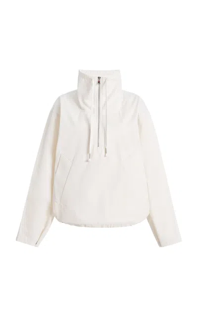 Agolde Lydia Cotton-blend Jacket In White
