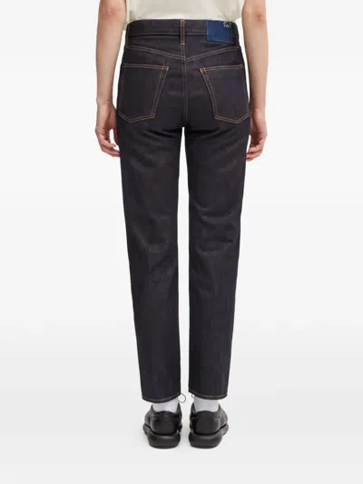 Visvim Five-pocket Jeans In Blue