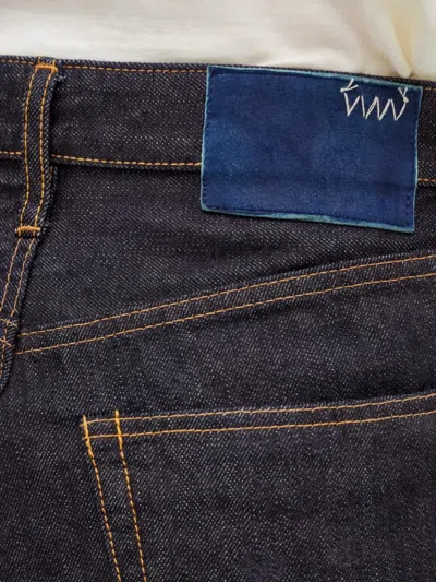 Visvim Five-pocket Jeans In Blue