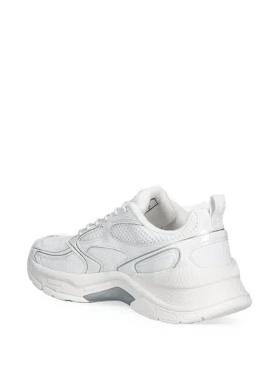 Ea7 Predator Logo-detail Sneakers In White
