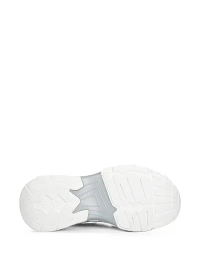 Ea7 Predator Logo-detail Sneakers In White