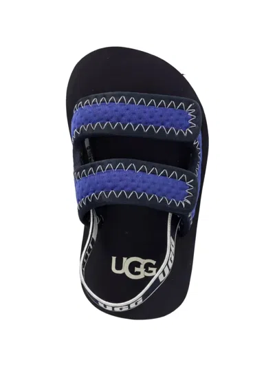Ugg Strap Stitch Sandals In Blue