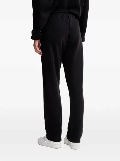 Alpha Industries Drawstring Track Pants In Black