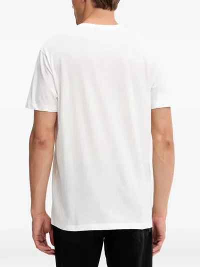 Armani Exchange Logo-print T-shirt In White