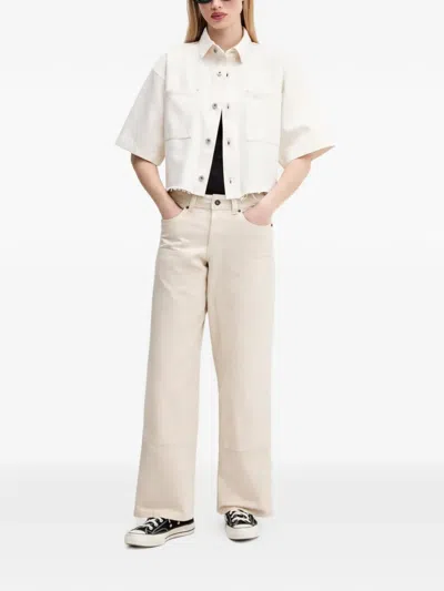 Dickies Patch Jeans In White
