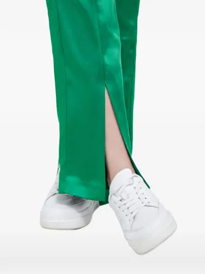 Benetton Split Trousers In Gray