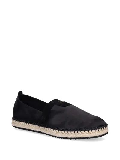 Gant Logo Espadrilles In Black