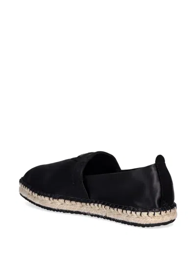 Gant Logo Espadrilles In Black