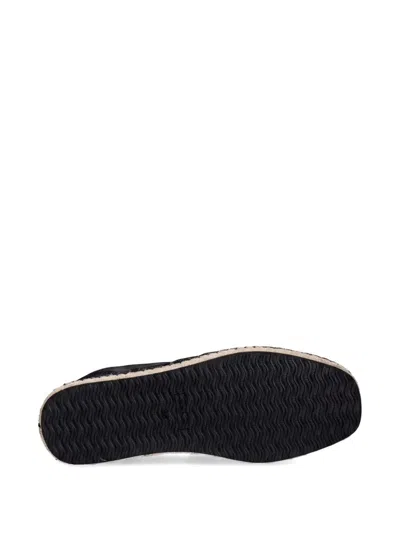 Gant Logo Espadrilles In Black