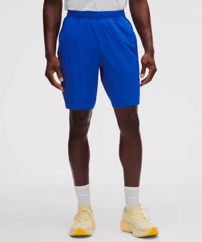Lululemon Pace Breaker Lined Short 9" In Blue