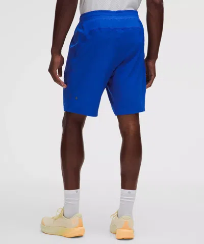 Lululemon Pace Breaker Lined Short 9" In Blue