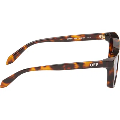 Off-white Brown Katy Sunglasses In Brown