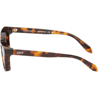Off-white Brown Katy Sunglasses In Brown