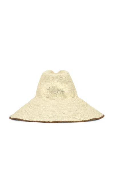 Janessa Leone Waverly Hat In Neutral