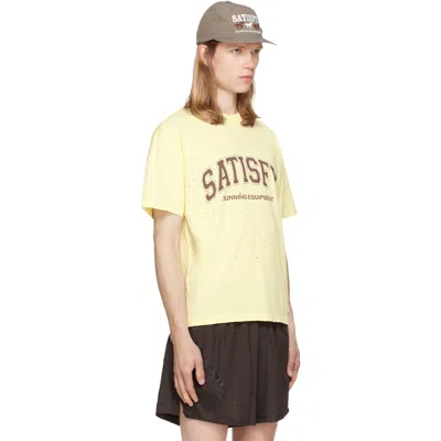 Satisfy Yellow Mothtech T-shirt In Neutral