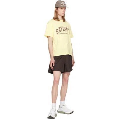 Satisfy Yellow Mothtech T-shirt In Neutral