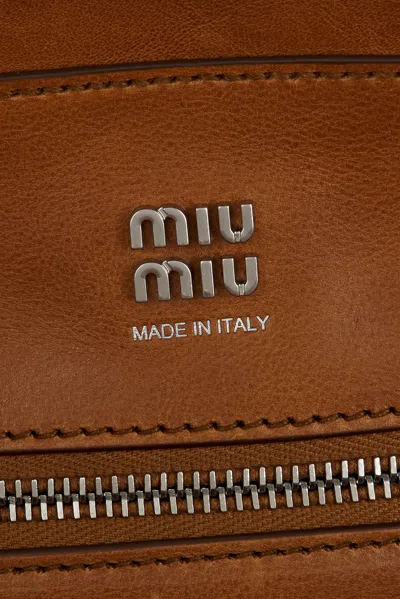 Miu Miu Vitello Antic Bag In White