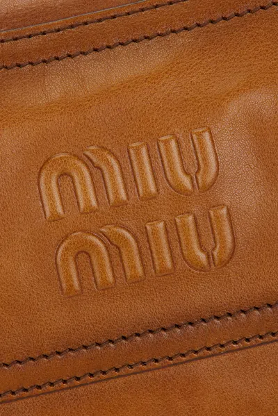 Miu Miu Vitello Antic Bag In White
