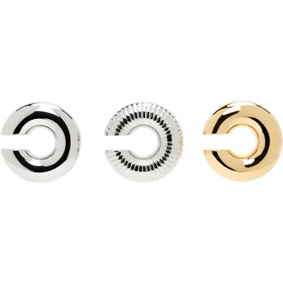 Rabanne Ear Cuff Set In Pattern