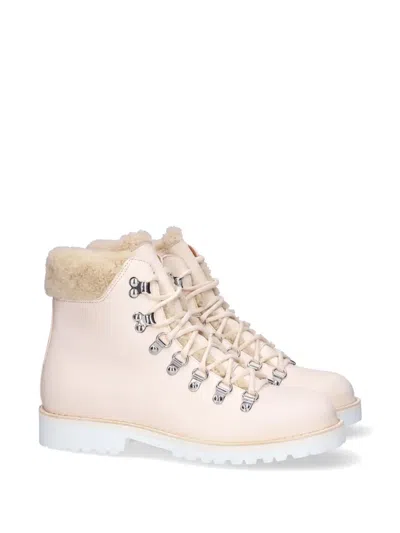 Fracap Explorer Ankle Boots In Pink