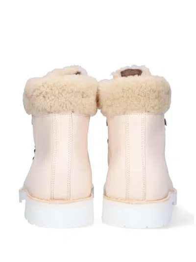 Fracap Explorer Ankle Boots In Pink