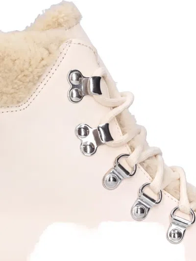 Fracap Explorer Ankle Boots In Pink