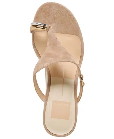 Dolce Vita Derrel Toe Loop Sandal In Brown