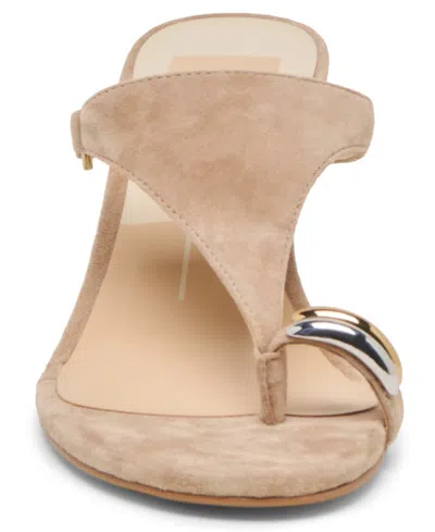 Dolce Vita Derrel Toe Loop Sandal In Brown