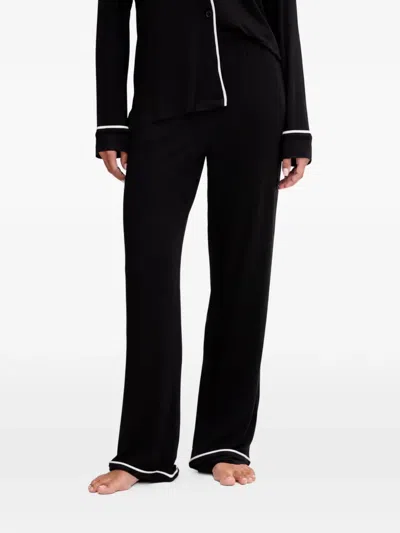 Dkny 긴소매 파이프 파자마 In Black