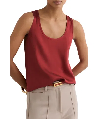 Reiss Women's Ruby Silk-front Cami Top In Multi
