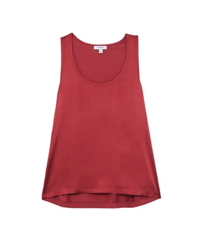 Reiss Women's Ruby Silk-front Cami Top In Multi
