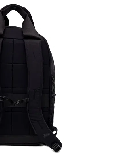 The North Face Logo-patch Backpack In Black