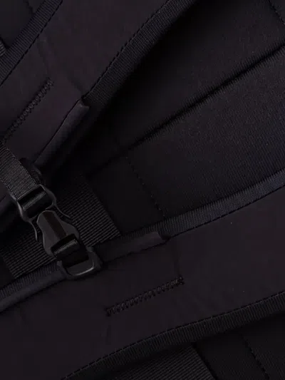 The North Face Logo-patch Backpack In Black