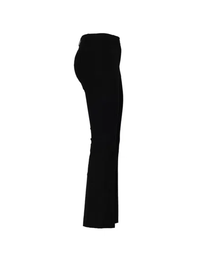 Ql2 Nellie C Flared Bottom Regular Pants In Black