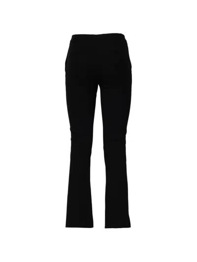 Ql2 Nellie C Flared Bottom Regular Pants In Black