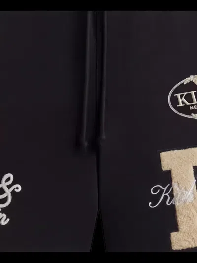 Kith 로고 패치워크 쇼츠 In Black