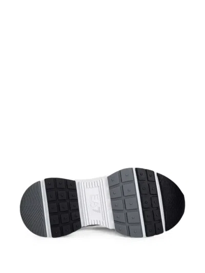 Ea7 Logo-print Mesh Sneakers In Multi