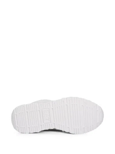 Ea7 Logo-print Panelled Sneakers In Multi