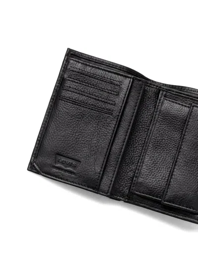 Levi's 엠보스드 지갑 In Black