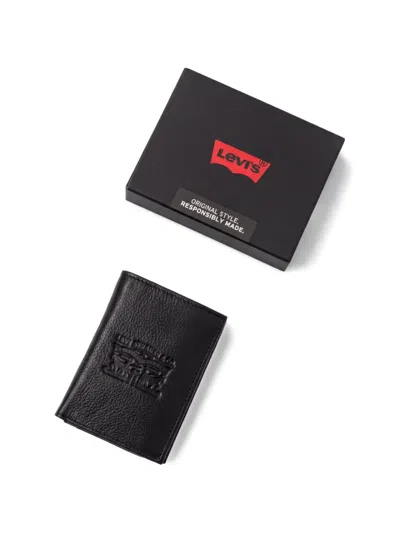 Levi's 엠보스드 지갑 In Black