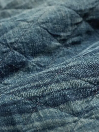 Rrl 퀼팅 스트레이트 진 In Blue