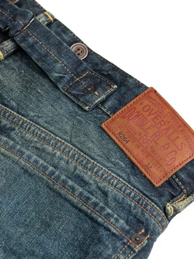 Rrl 퀼팅 스트레이트 진 In Blue