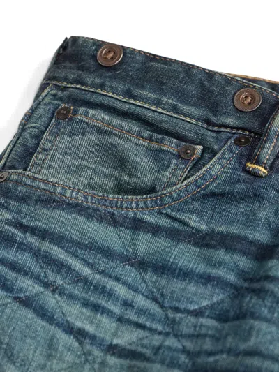 Rrl 퀼팅 스트레이트 진 In Blue