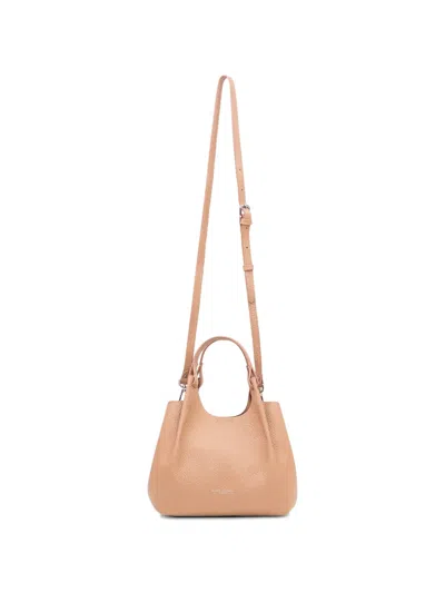 Gianni Chiarini 두아 그레인 레더 토트 백 In Neutral