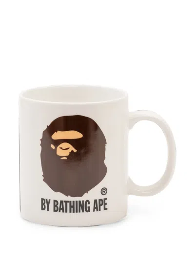 A Bathing Ape Ape Head-print Mug In Multi