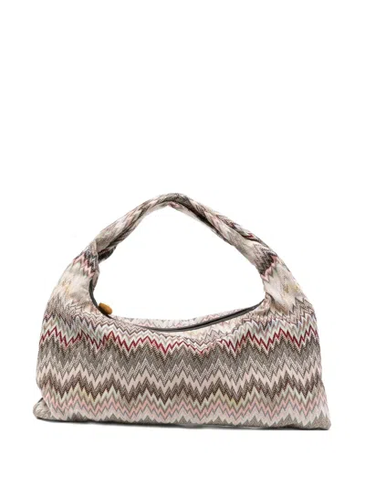 Missoni Zigzag-pattern Tote Bag In Multi