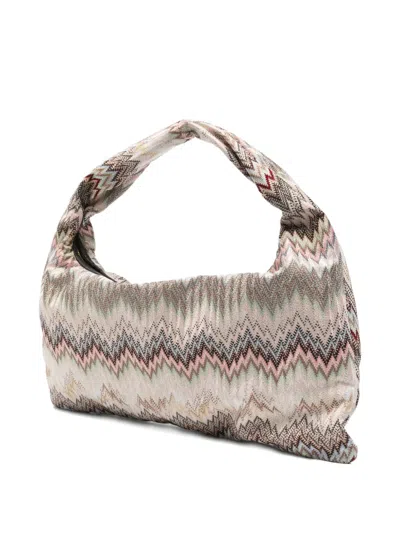Missoni Zigzag-pattern Tote Bag In Multi